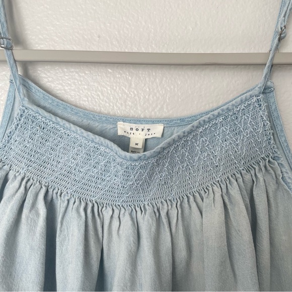 NWT Soft Joie Kunala Chambray Dress Size Medium - Picture 7 of 10